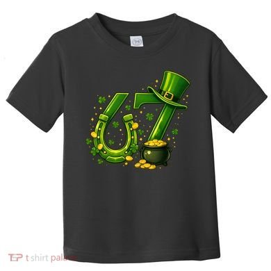 Six Seven 67 St Patricks Day Funny Saint Paddy's 6-7 Toddler T-Shirt