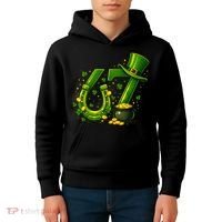 Six Seven 67 St Patricks Day Funny Saint Paddy's 6-7 Kids Hoodie thumb 4