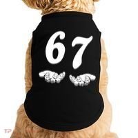 Six Seven 6 7 Meme Gen Alpha Slang Funny Doggie Tank thumb 0