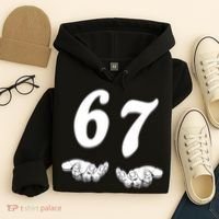 Six Seven 6 7 Meme Gen Alpha Slang Funny Hoodie thumb 4