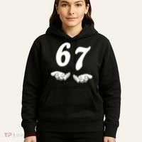 Six Seven 6 7 Meme Gen Alpha Slang Funny Hoodie thumb 5