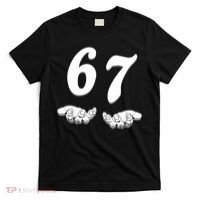 Six Seven 6 7 Meme Gen Alpha Slang Funny T-Shirt thumb 0