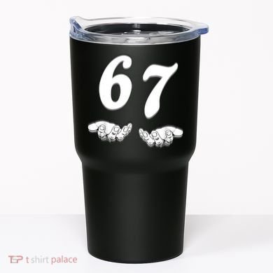 Six Seven 6 7 Meme Gen Alpha Slang Funny Tumbler