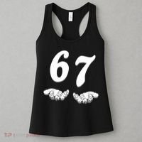 Six Seven 6 7 Meme Gen Alpha Slang Funny Women's Tank Top thumb 3
