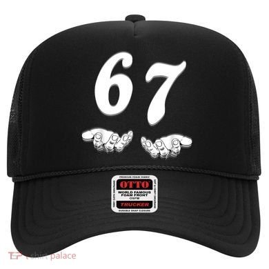 Six Seven 6 7 Meme Gen Alpha Slang Funny Hat