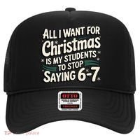 Students Saying 6-7 67 Six Seven Funny Teacher Christmas Hat thumb 0