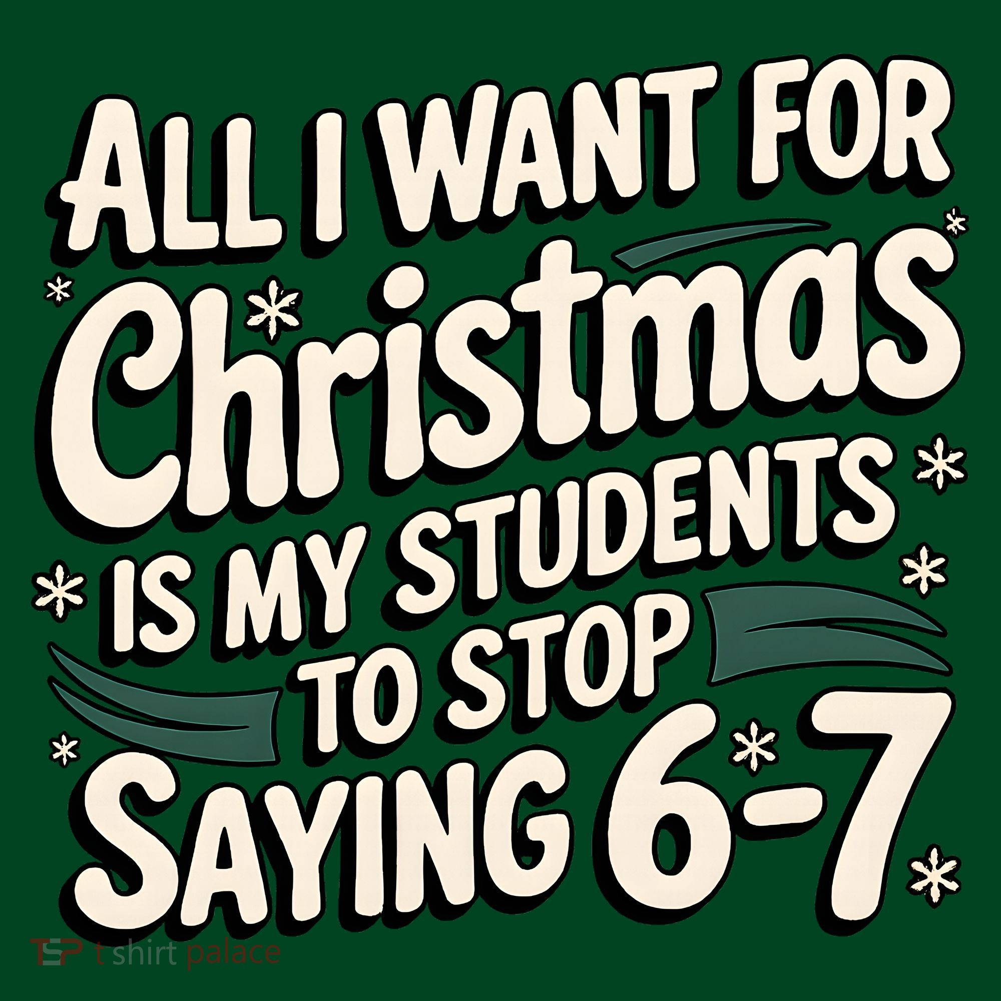 Students Saying 6-7 67 Six Seven Funny Teacher Christmas Visor