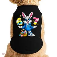 Six Seven 67 Easter 6-7 Bunny Basket Stuffers Doggie Tank thumb 0