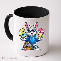 Six Seven 67 Easter 6-7 Bunny Basket Stuffers Coffee Mug thumb 0