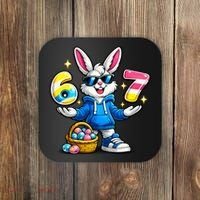 Six Seven 67 Easter 6-7 Bunny Basket Stuffers Coaster thumb 0