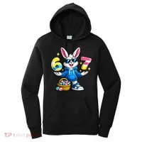 Six Seven 67 Easter 6-7 Bunny Basket Stuffers Women's Hoodie thumb 0