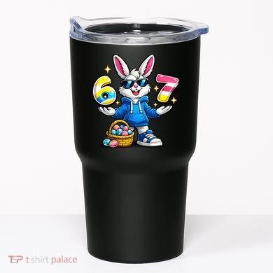 Six Seven 67 Easter 6-7 Bunny Basket Stuffers Tumbler