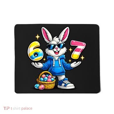 Six Seven 67 Easter 6-7 Bunny Basket Stuffers Mousepad