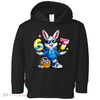 Six Seven 67 Easter 6-7 Bunny Basket Stuffers Toddler Hoodie thumb 0
