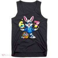 Six Seven 67 Easter 6-7 Bunny Basket Stuffers Tank Top thumb 0