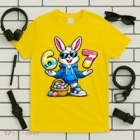 Six Seven 67 Easter 6-7 Bunny Basket Stuffers T-Shirt thumb 5