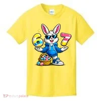 Six Seven 67 Easter 6-7 Bunny Basket Stuffers Kids T-Shirt thumb 0