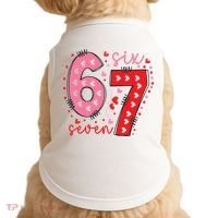 Six Seven 6-7 Valentines Day 67 Meme Doggie Tank thumb 0