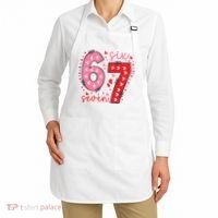 Six Seven 6-7 Valentines Day 67 Meme Apron thumb 2