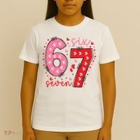 Six Seven 6-7 Valentines Day 67 Meme T-Shirt thumb 4