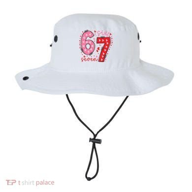 Six Seven 6-7 Valentines Day 67 Meme Bucket Hat