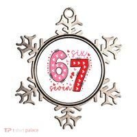 Six Seven 6-7 Valentines Day 67 Meme Ornament thumb 0