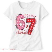 Six Seven 6-7 Valentines Day 67 Meme Women's T-Shirt thumb 0