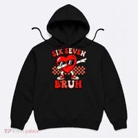 Six Seven 67 Meme Cool Valentine’s Day 6-7 Hoodie thumb 0