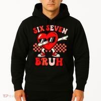 Six Seven 67 Meme Cool Valentine’s Day 6-7 Hoodie thumb 2