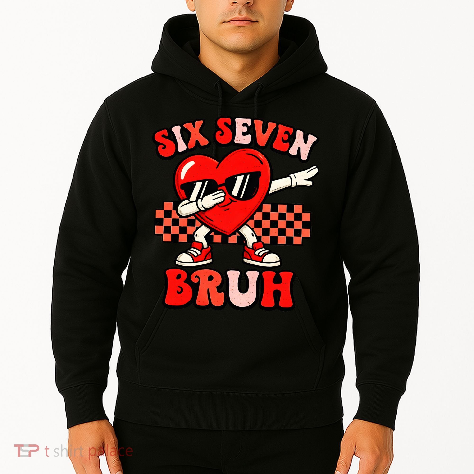 Six Seven 67 Meme Cool Valentine’s Day 6-7 Hoodie