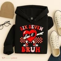 Six Seven 67 Meme Cool Valentine’s Day 6-7 Hoodie thumb 4