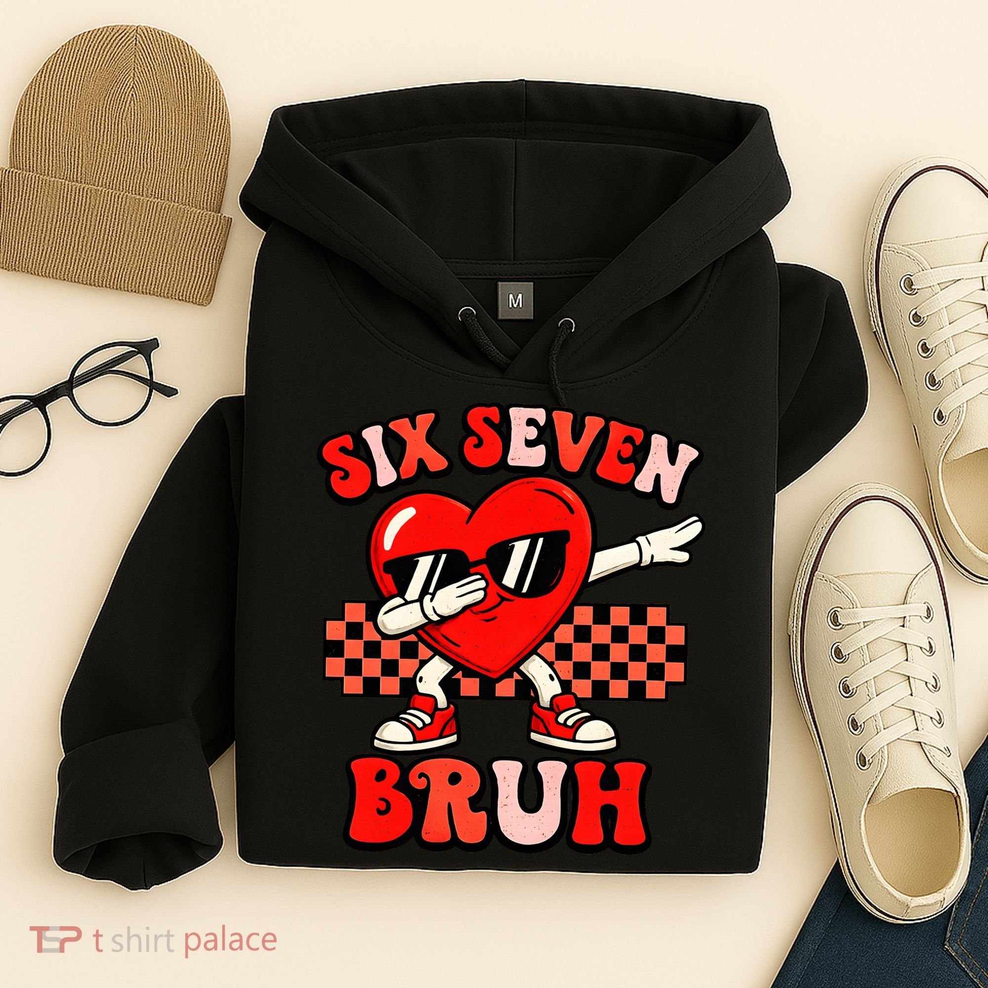 Six Seven 67 Meme Cool Valentine’s Day 6-7 Hoodie