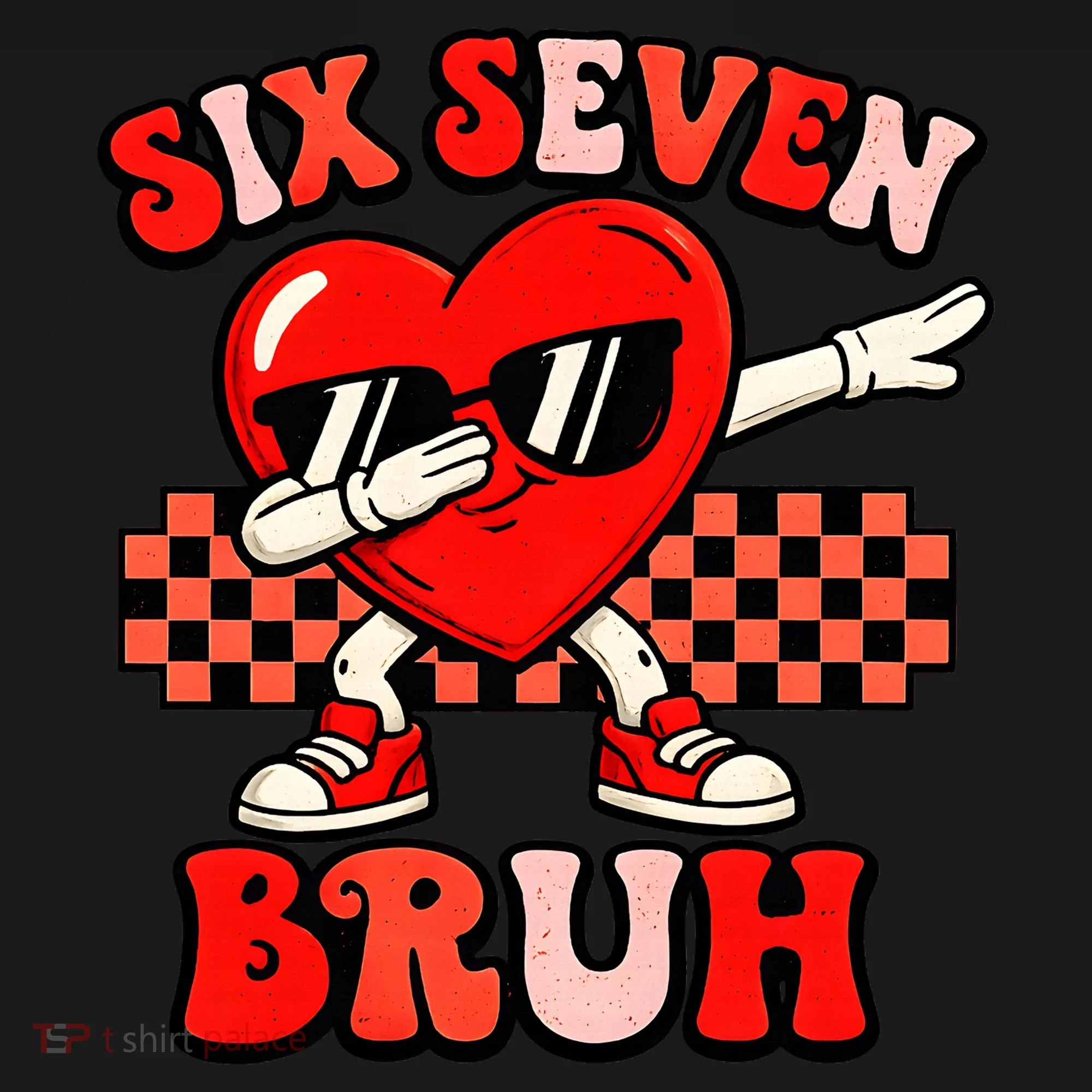 Six Seven 67 Meme Cool Valentine’s Day 6-7 Hoodie