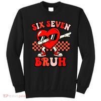 Six Seven 67 Meme Cool Valentine’s Day 6-7 Sweatshirt thumb 0