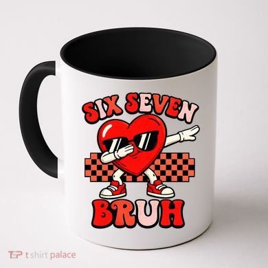 Six Seven 67 Meme Cool Valentine’s Day 6-7 Coffee Mug