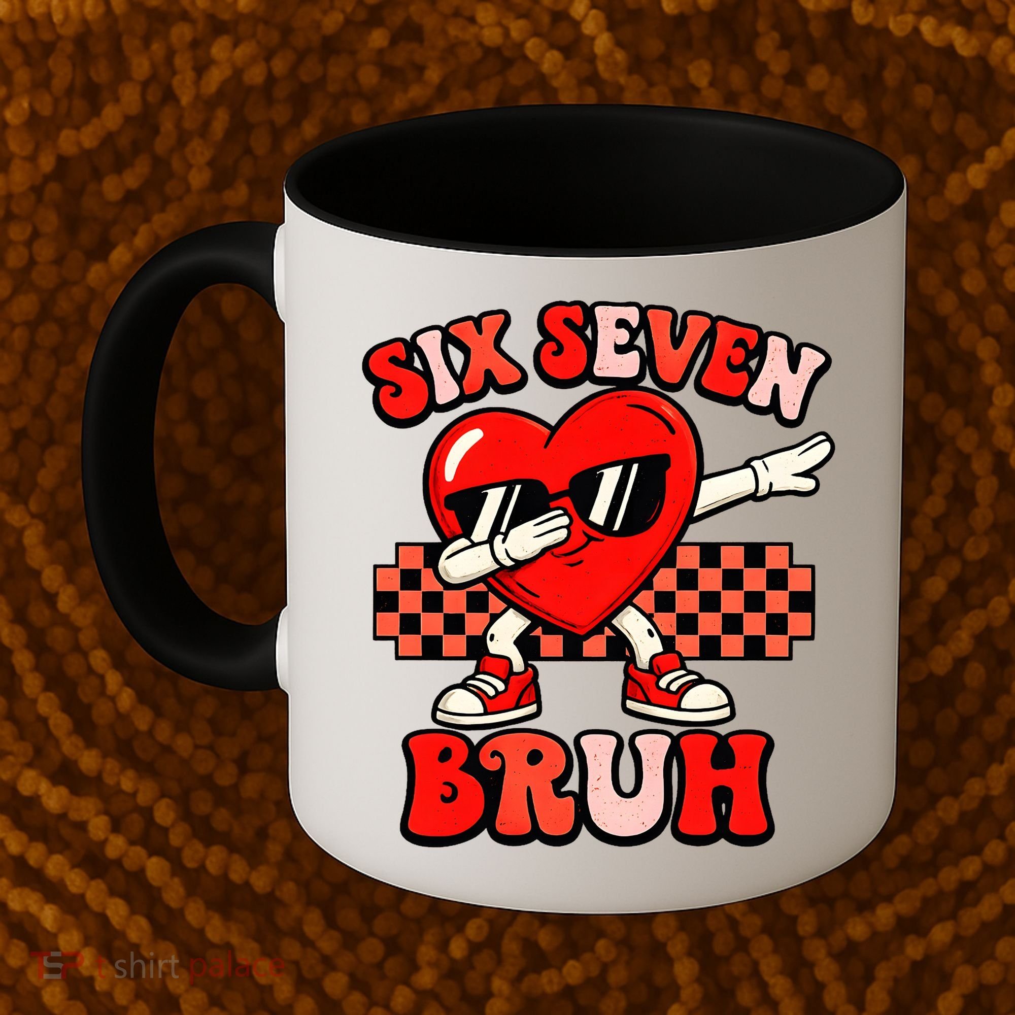 Six Seven 67 Meme Cool Valentine’s Day 6-7 Coffee Mug