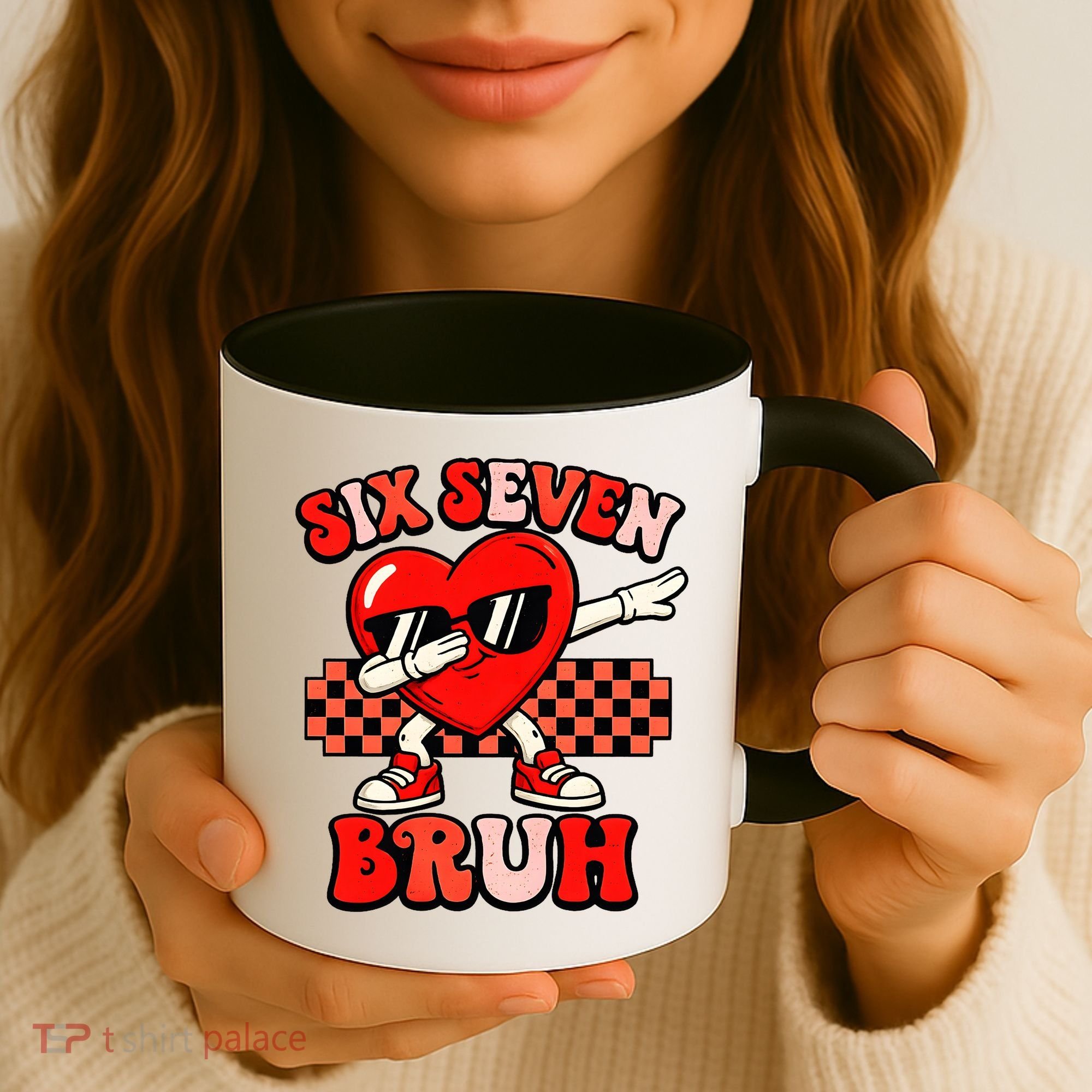 Six Seven 67 Meme Cool Valentine’s Day 6-7 Coffee Mug