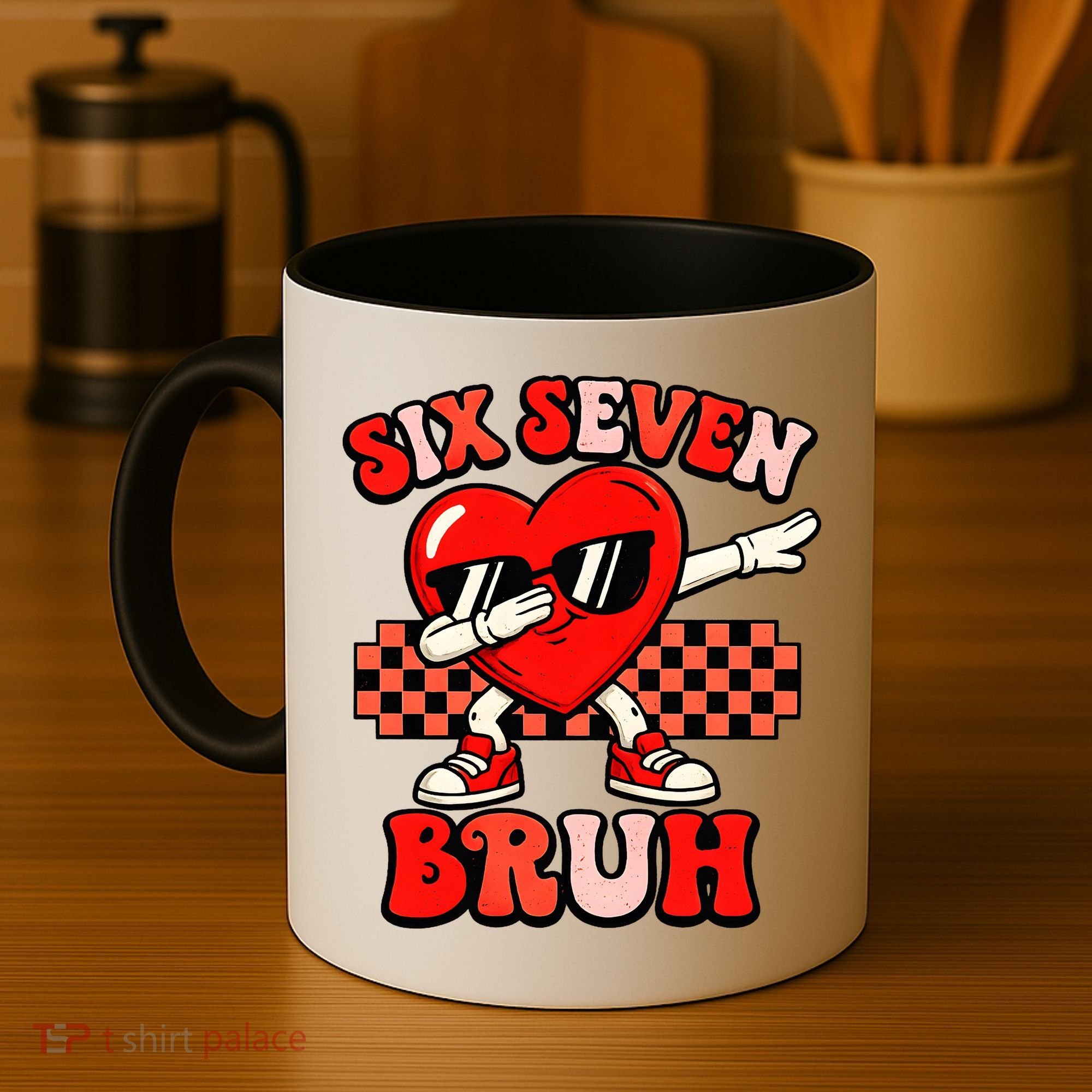 Six Seven 67 Meme Cool Valentine’s Day 6-7 Coffee Mug