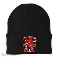 Six Seven 67 Meme Cool Valentine’s Day 6-7 Beanie thumb 0