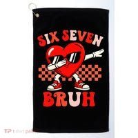 Six Seven 67 Meme Cool Valentine’s Day 6-7 Golf Towel thumb 0