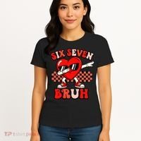 Six Seven 67 Meme Cool Valentine’s Day 6-7 Women's T-Shirt thumb 4