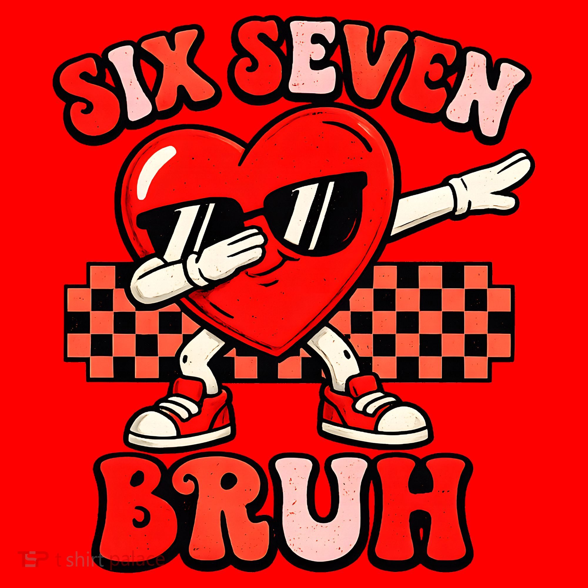 Six Seven 67 Meme Cool Valentine’s Day 6-7 Santa Hat