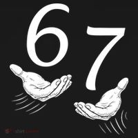 Six Seven 67 6-7 Kids 67 Meme Hands Funny Women's Hoodie thumb 2
