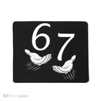 Six Seven 67 6-7 Kids 67 Meme Hands Funny Mousepad thumb 0