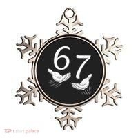 Six Seven 67 6-7 Kids 67 Meme Hands Funny Ornament thumb 0