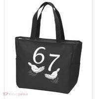 Six Seven 67 6-7 Kids 67 Meme Hands Funny Tote Bag thumb 3