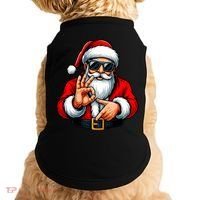 Six Seven 6 7 Meme Santa Christmas Doggie Tank thumb 0