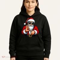 Six Seven 6 7 Meme Santa Christmas Hoodie thumb 5