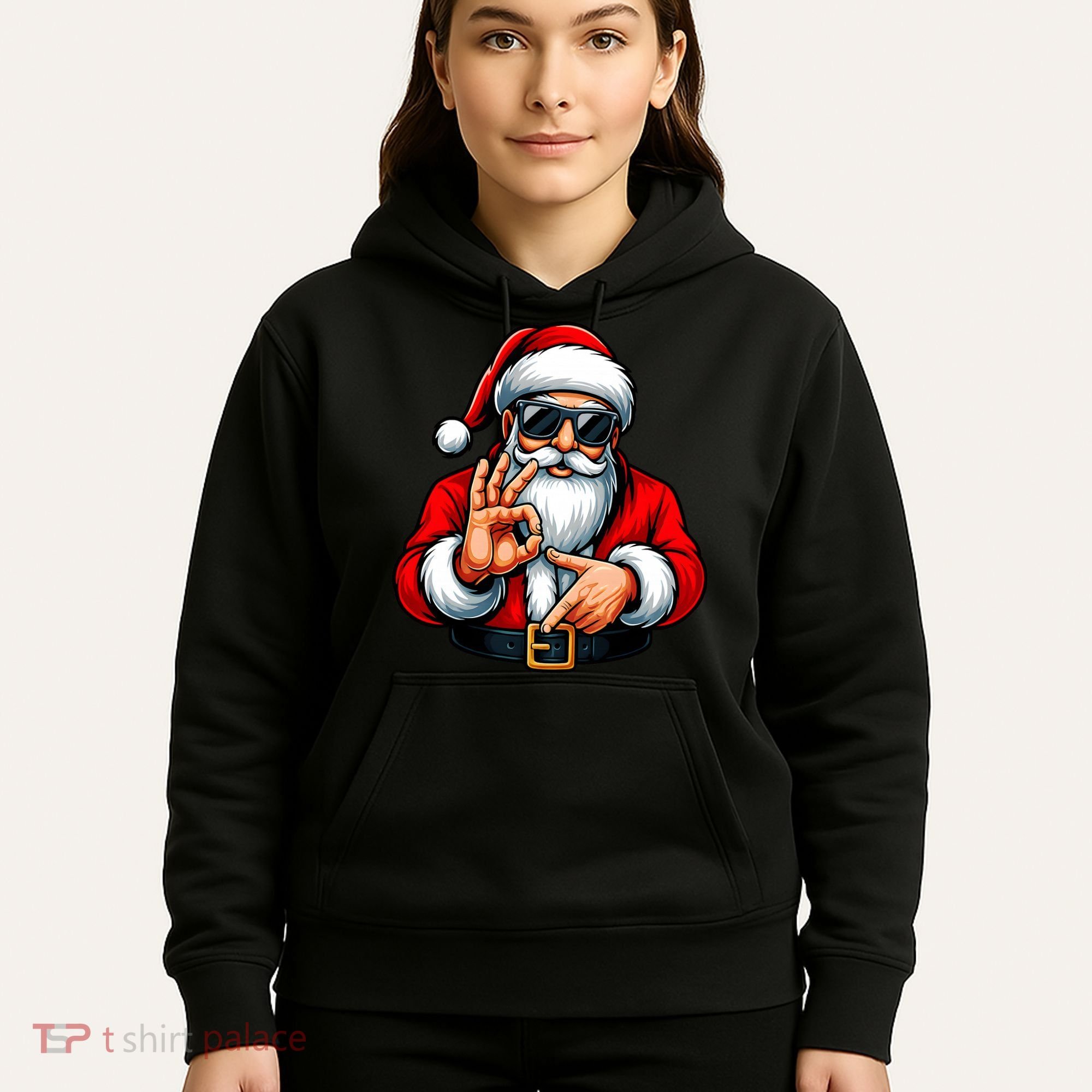 Six Seven 6 7 Meme Santa Christmas Hoodie