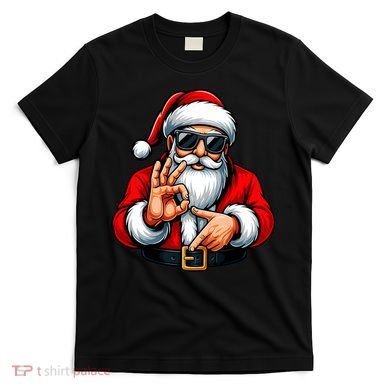 Six Seven 6 7 Meme Santa Christmas T-Shirt